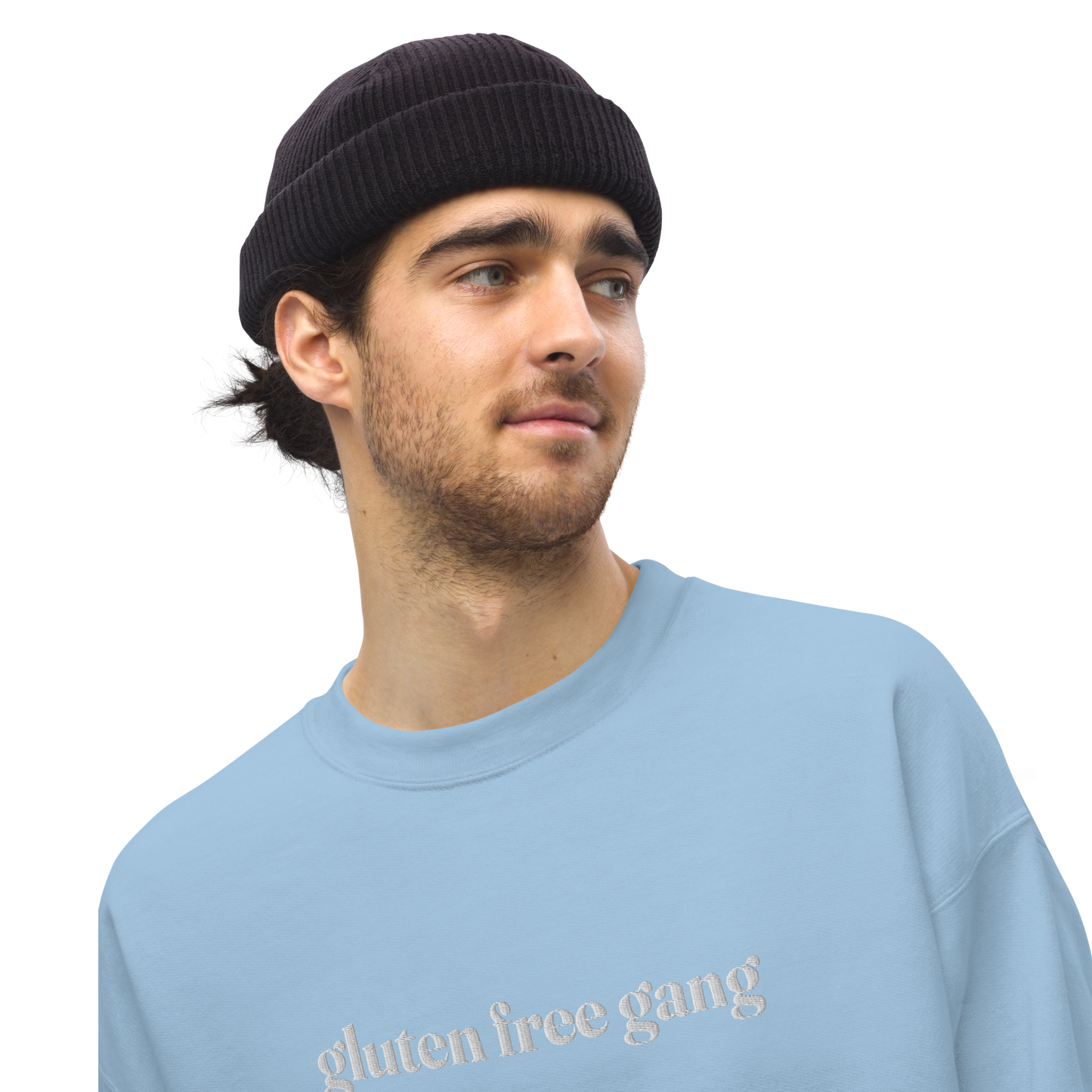Gluten Free Gang Embroidered Unisex Sweatshirt