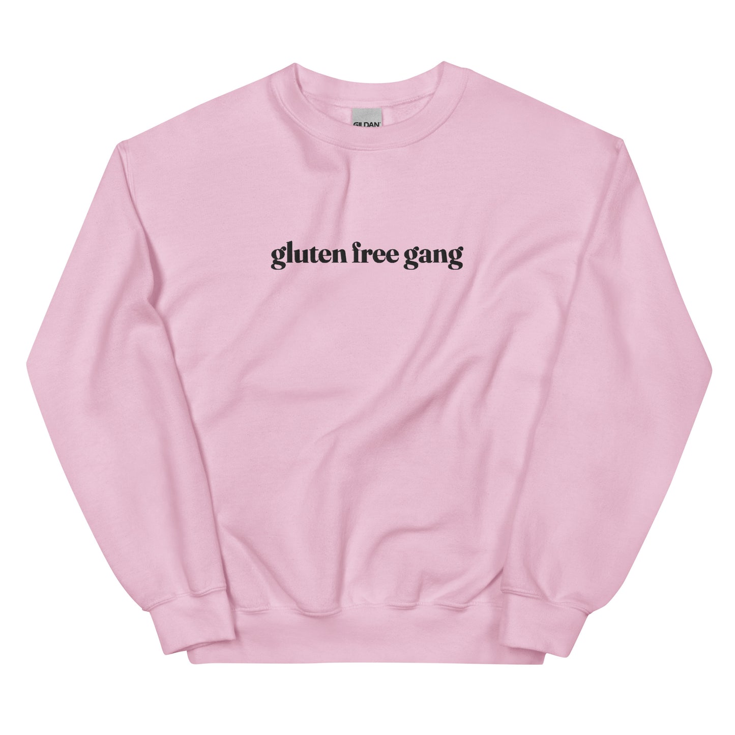 Gluten Free Gang Embroidered Unisex Sweatshirt